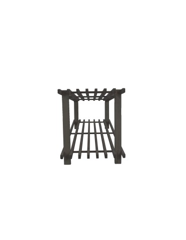 Drewniany Stojak na Buty RBO–2 Szary - product 2