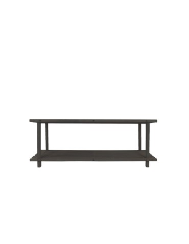 Regały - Drewniany Stojak na Buty RBO–2 Szary - product 3