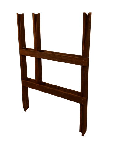 Art. Ogrodowe - Drewniany koziołek do cięcia drewna - kobyłka - Brązowy - product 3