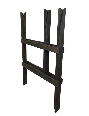 Art. Ogrodowe - Drewniany koziołek do cięcia drewna - kobyłka - Szary - produkt 3