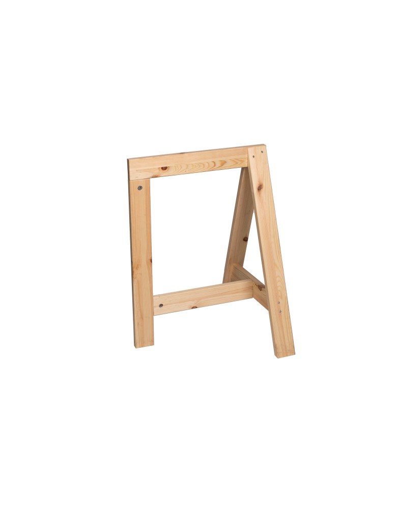 Art. Ogrodowe - Koziołek drewniany podblatowy - trójnóg - Naturalny - produkt b2b.wamar.biz 4