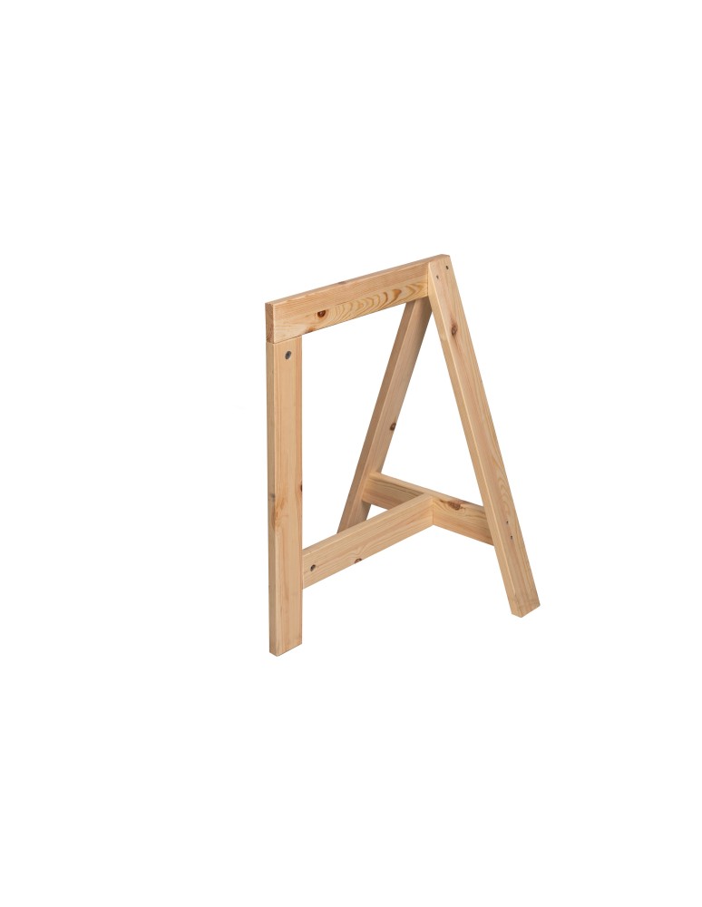 Art. Ogrodowe - Koziołek drewniany podblatowy - trójnóg - Naturalny - produkt b2b.wamar.biz 5