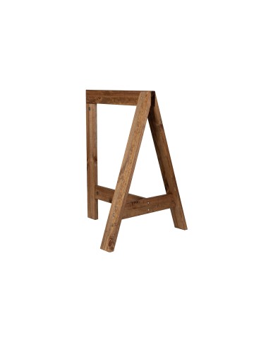 Koziołek drewniany podblatowy - trójnóg - Brązowy - product 2