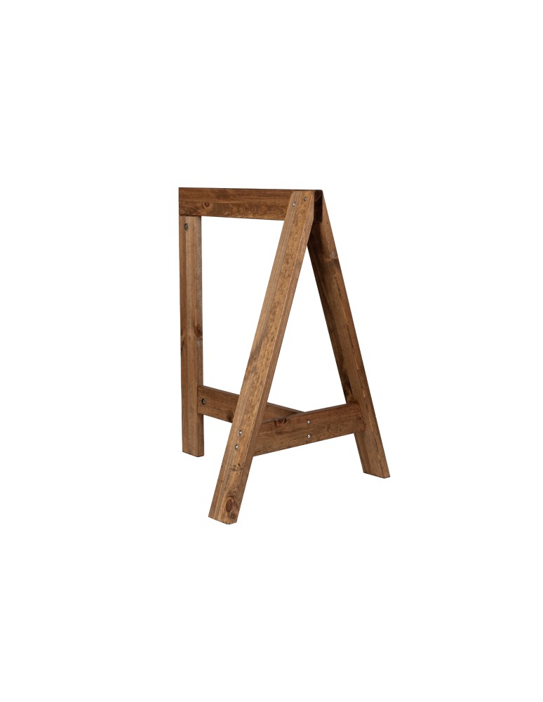 Art. Ogrodowe - Koziołek drewniany podblatowy - trójnóg - Brązowy - produkt b2b.wamar.biz 2