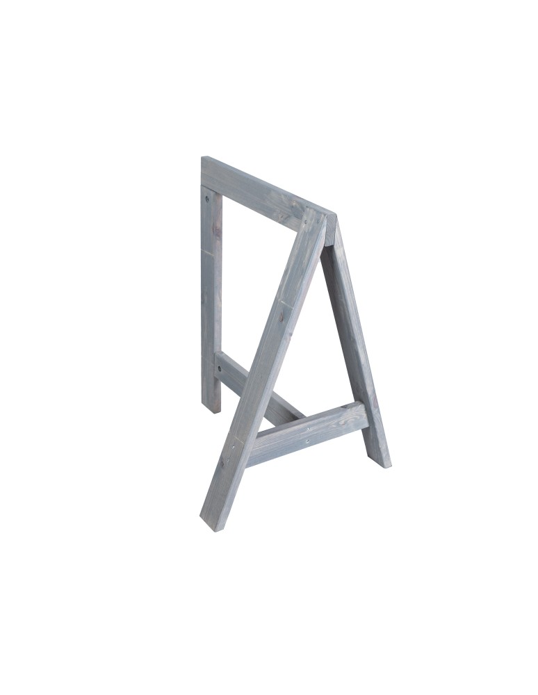 Art. Ogrodowe - Koziołek drewniany podblatowy - trójnóg - Szary - produkt b2b.wamar.biz 2