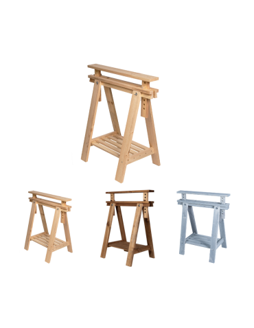 Regulowany koziołek podblatowy - kobyłka - Naturalny