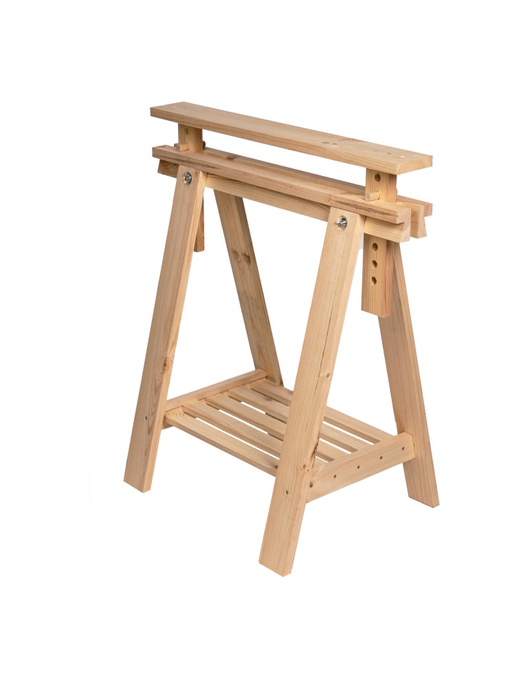 Art. Ogrodowe - Regulowany koziołek podblatowy - kobyłka - Naturalny - produkt b2b.wamar.biz 3