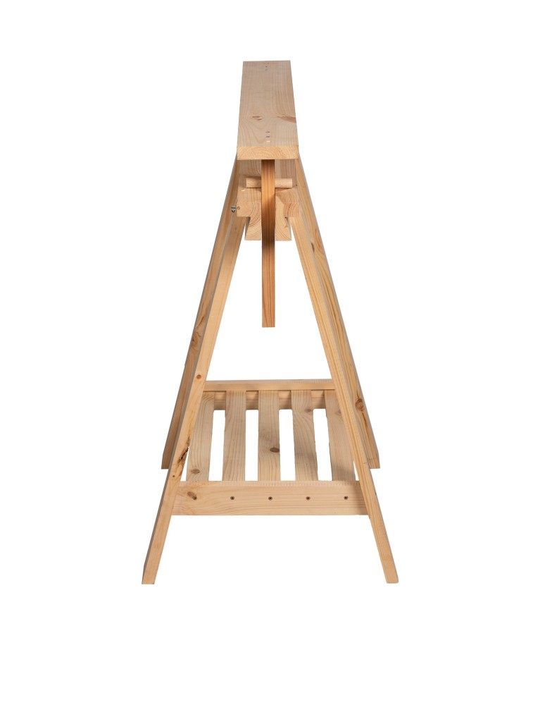 Art. Ogrodowe - Regulowany koziołek podblatowy - kobyłka - Naturalny - produkt b2b.wamar.biz 4