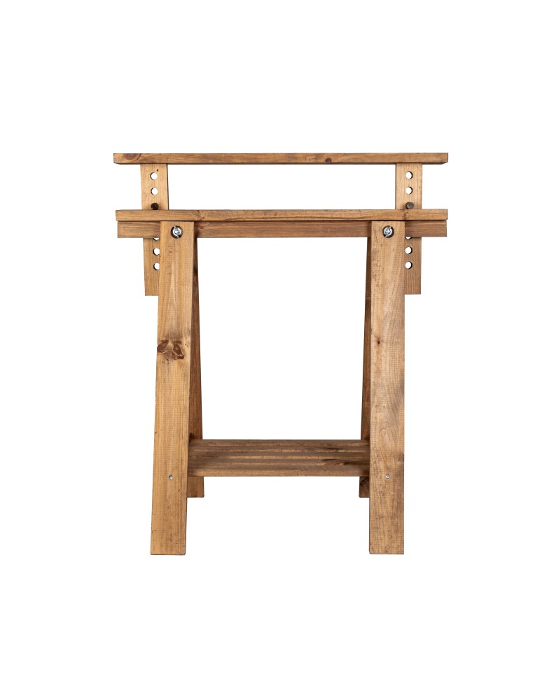 Art. Ogrodowe - Regulowany koziołek podblatowy - kobyłka - Brązowy - product b2b.wamar.biz 2