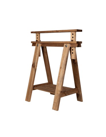 Art. Ogrodowe - Regulowany koziołek podblatowy - kobyłka - Brązowy - product 3