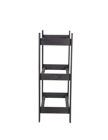 Drewniany regał na 3 skrzynki RSS - Szary - product 2