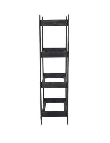 Drewniany regał na 4 skrzynki RSS - Szary - product 2