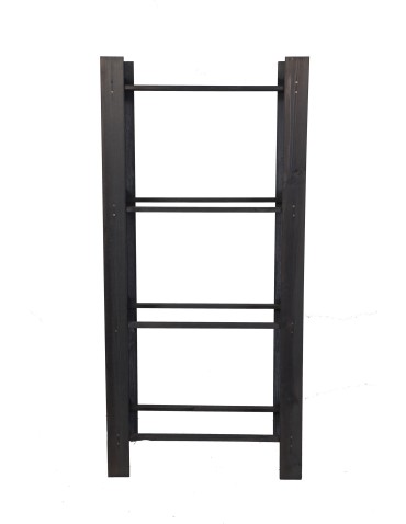 Regały - Drewniany regał na 4 skrzynki RSS - Szary - product 4