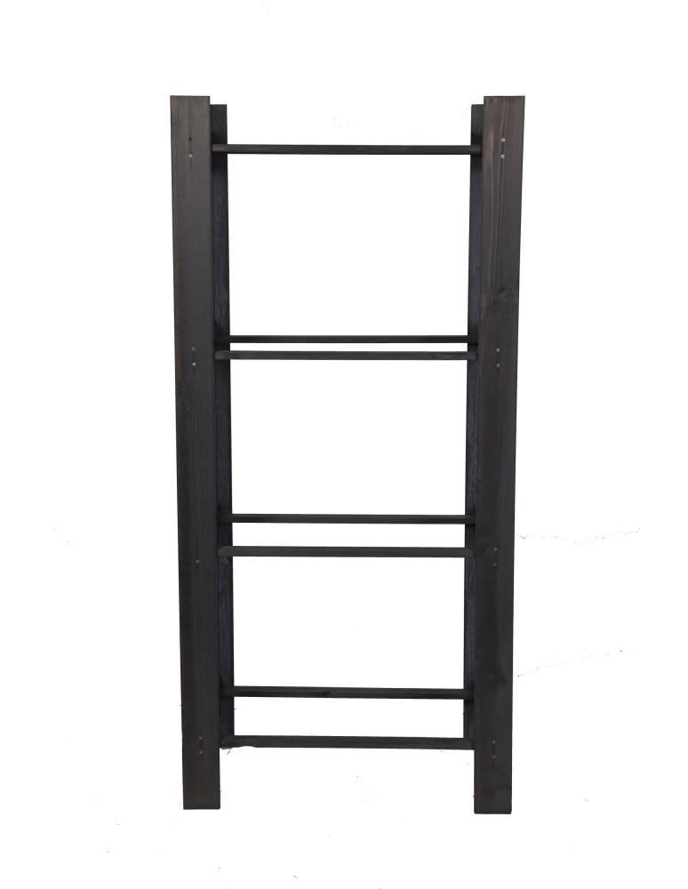 Regały - Drewniany regał na 4 skrzynki RSS - Szary - product b2b.wamar.biz 4