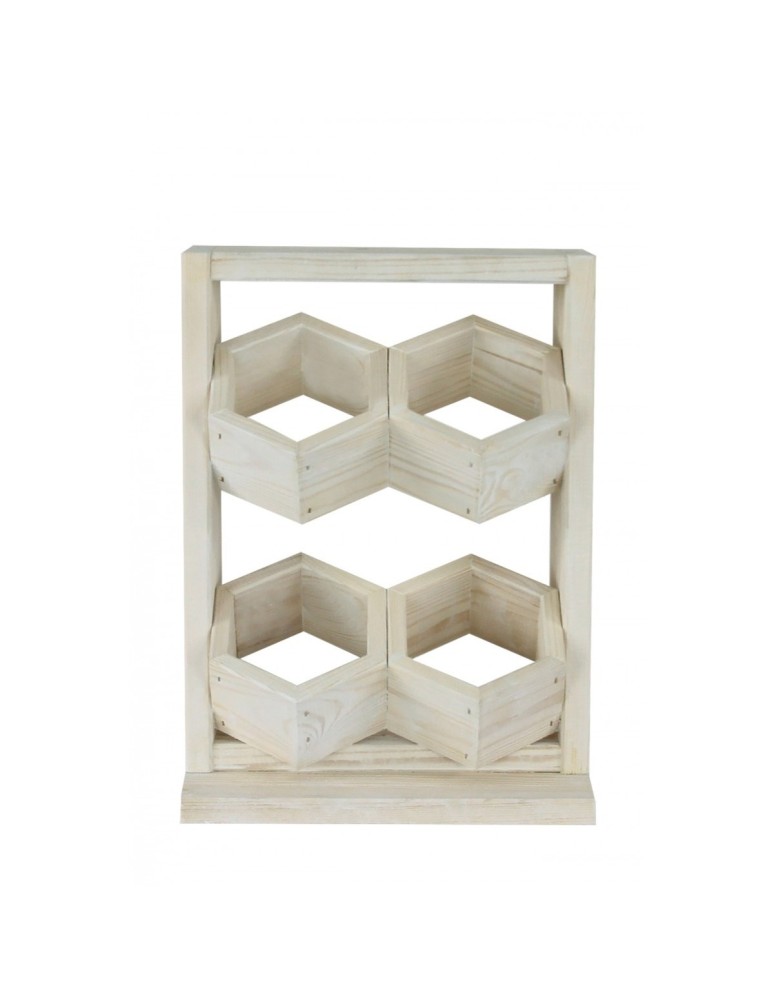 Grządki i Warzywniaki - Drewniane kwietniki wertykalne RD-8/2x2 - Białe - product b2b.wamar.biz 3