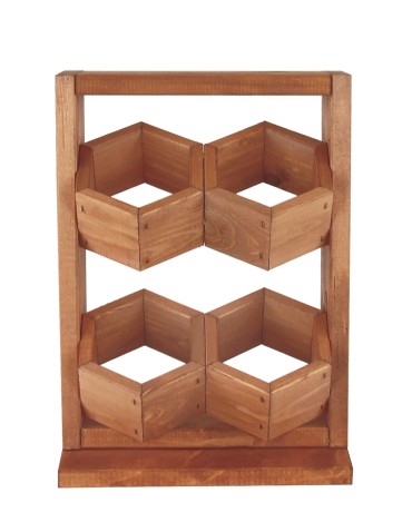 Grządki i Warzywniaki - Drewniane kwietniki wertykalne RD-8/2x2 - Olcha - product 4