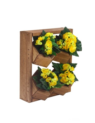 Grządki i Warzywniaki - Drewniane kwietniki wertykalne RD-8/2x2 - Olcha - product 10