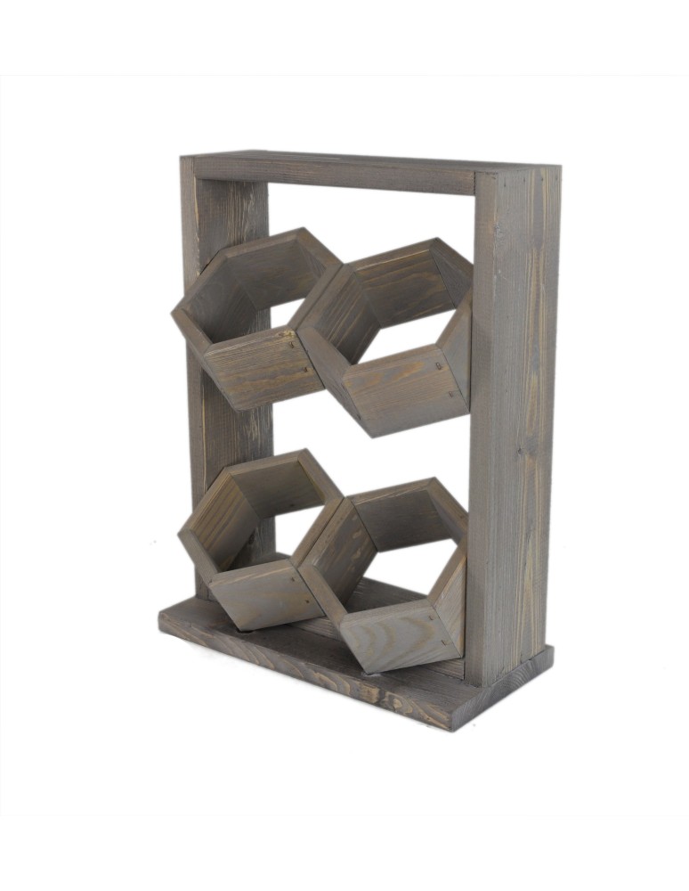 Grządki i Warzywniaki - Drewniane kwietniki wertykalne RD-8/2x2 - Szare - product b2b.wamar.biz 6