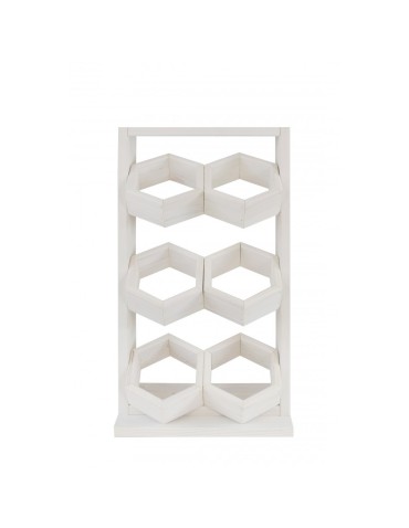 Grządki i Warzywniaki - Drewniane kwietniki wertykalne RD-8/2x3 - Białe - produkt 3