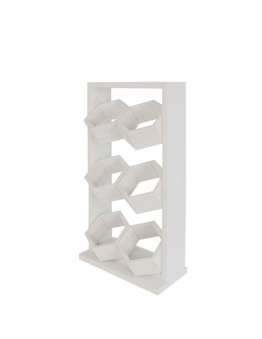 Grządki i Warzywniaki - Drewniane kwietniki wertykalne RD-8/2x3 - Białe - produkt 4