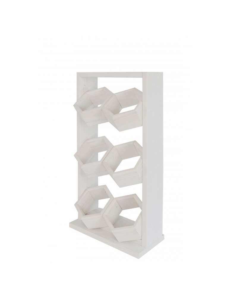 Grządki i Warzywniaki - Drewniane kwietniki wertykalne RD-8/2x3 - Białe - produkt b2b.wamar.biz 4