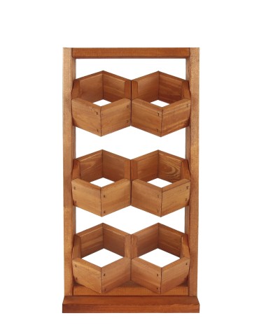 Grządki i Warzywniaki - Drewniane kwietniki wertykalne RD-8/2x3 - Olcha - product 5