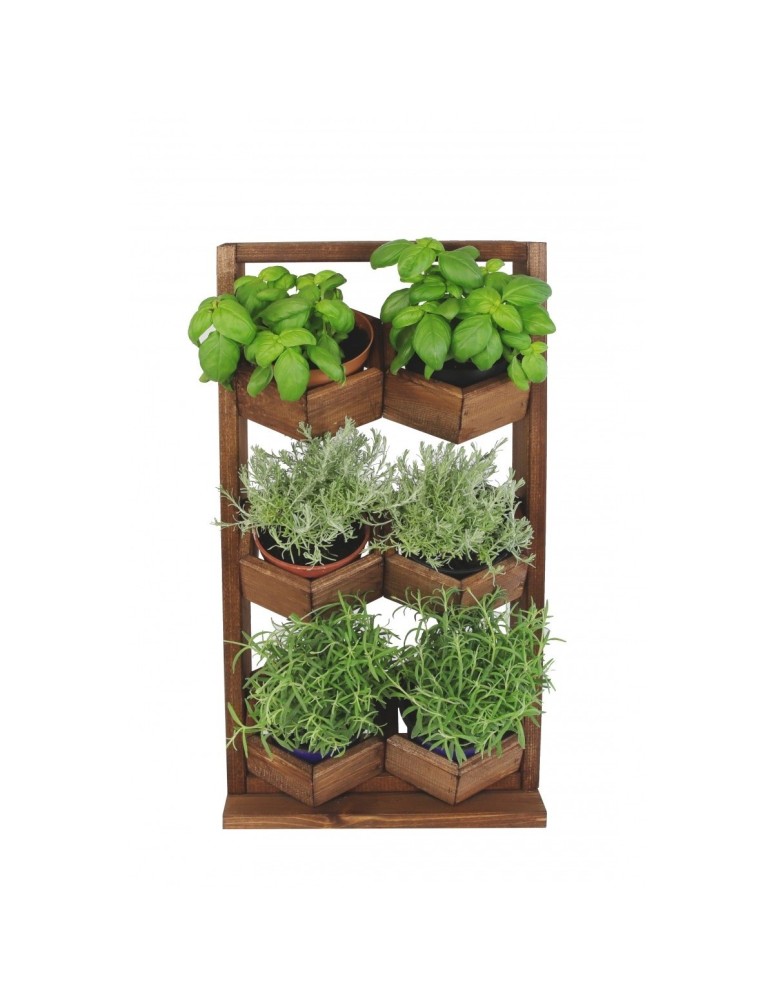 Grządki i Warzywniaki - Drewniane kwietniki wertykalne RD-8/2x3 - Olcha - product b2b.wamar.biz 9