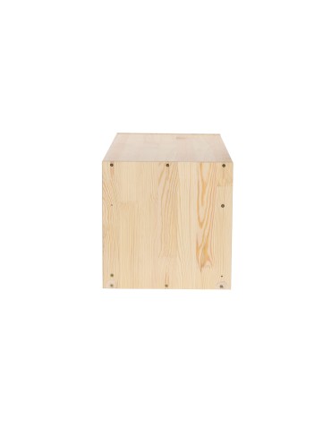 Modułowy Regał na Wino RW61 (1 Ukośna Leżnia) – Naturalne Drewno - product 2