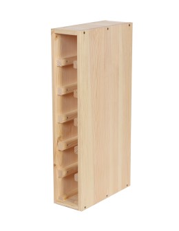 Modułowy Słupek na Wino RW61 (Na 6 Butelek) – Naturalne Drewno - product 2