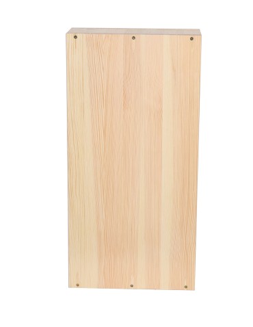 Regały - Modułowy Słupek na Wino RW61 (Na 6 Butelek) – Naturalne Drewno - product 3