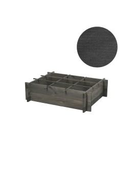 Drewniana grządka podwyższana ZP05 /60x78 cm/ Szara - product 2