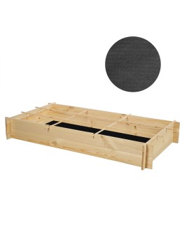 Drewniana grządka podwyższana ZP05 /80x148 cm/ Naturalna - product 2