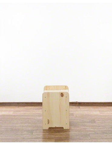 Regały - Drewniany regał na wino z półką - RW31 /na 6 butelek/ Naturalny - product 5