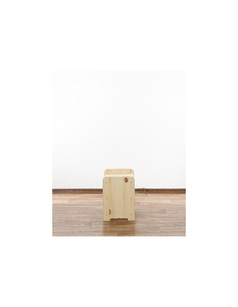 Regały - Drewniany regał na wino z półką - RW31 /na 6 butelek/ Naturalny - product b2b.wamar.biz 5