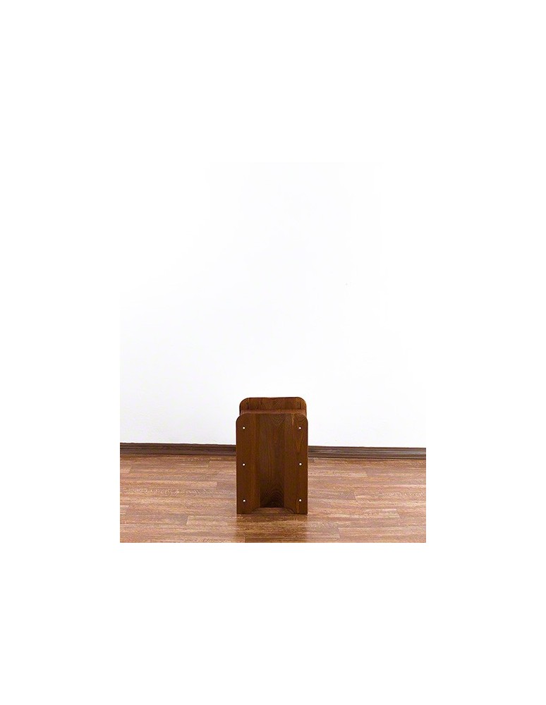 Regały - Drewniany regał na wino z półką - RW31 /na 6 butelek/ Brązowy - product b2b.wamar.biz 5