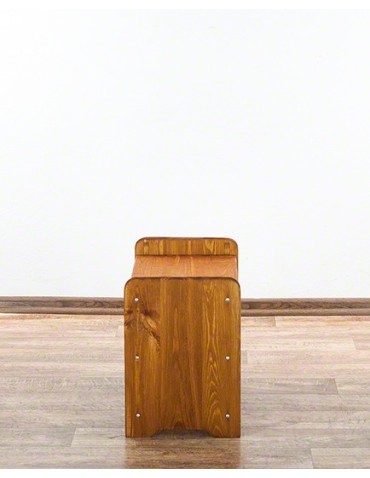 Regały - Drewniany regał na wino z półką - RW31 /na 8 butelek/ Olcha - product 5