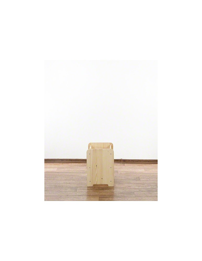 Regały - Drewniany regał na wino - RW31 /na 9 butelek/ Naturalny - product b2b.wamar.biz 5