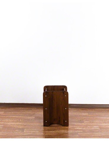 Regały - Drewniany regał na wino - RW31 /na 9 butelek/ Brązowy - produkt 5