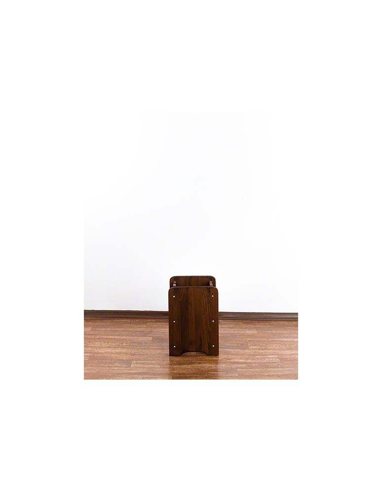 Regały - Drewniany regał na wino - RW31 /na 9 butelek/ Brązowy - produkt b2b.wamar.biz 5