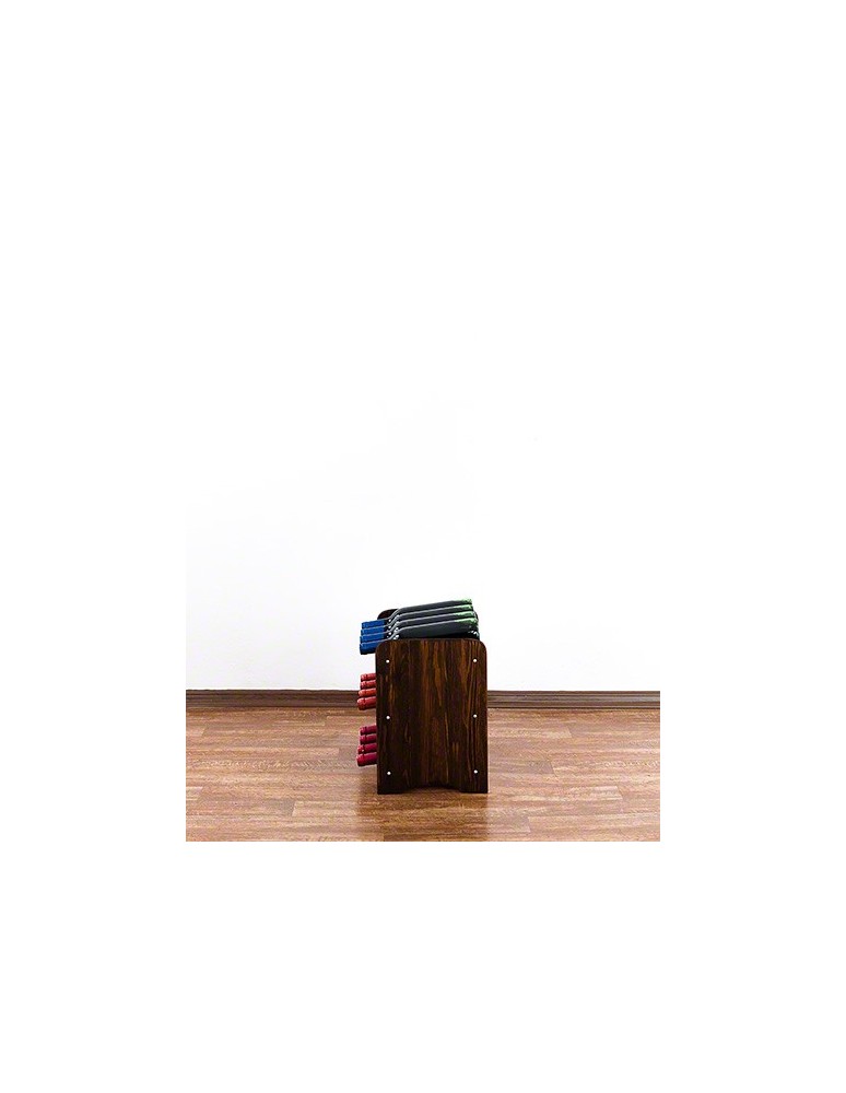 Regały - Drewniany regał na wino - RW31 /na 12 butelek/ Brązowy - product b2b.wamar.biz 6