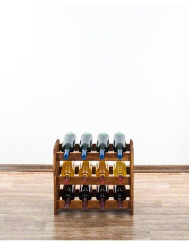 Drewniany regał na wino - RW31 /na 12 butelek/ Olcha - product 2