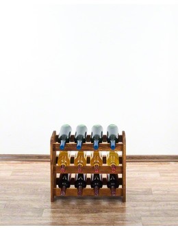 Drewniany regał na wino - RW31 /na 12 butelek/ Olcha - product 2