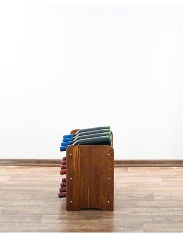 Regały - Drewniany regał na wino - RW31 /na 12 butelek/ Olcha - product 6