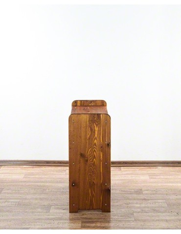 Regały - Drewniany regał na wino z półką - RW31 /na 24 butelki/ Olcha - product 6