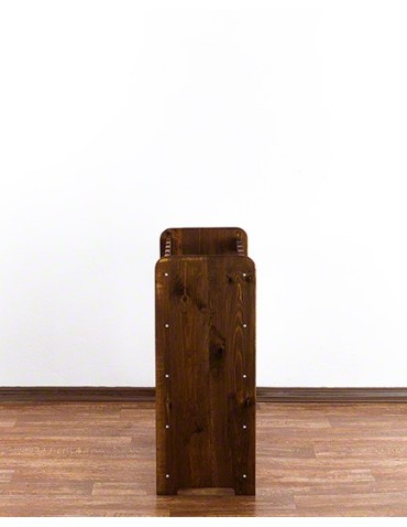 Regały - Drewniany regał na wino - RW31 /na 30 butelek/ Brązowy - product 5