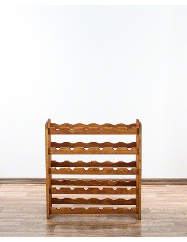 Regały - Drewniany regał na wino - RW31 /na 30 butelek/Olcha - product 3