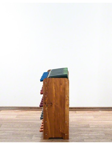 Regały - Drewniany regał na wino - RW31 /na 30 butelek/Olcha - product 6