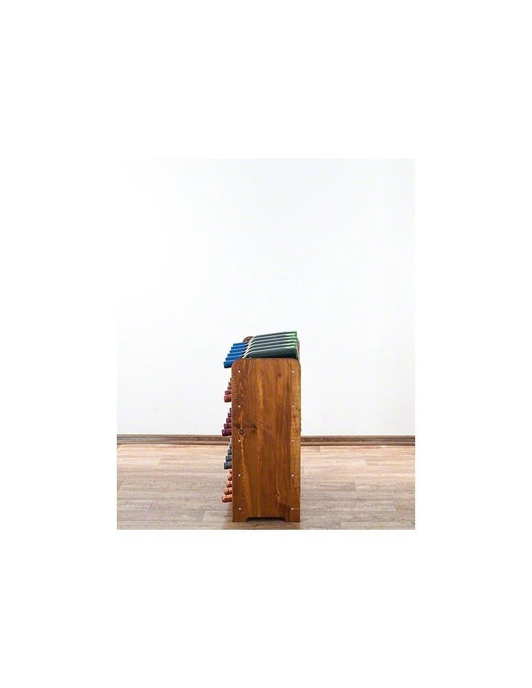 Regały - Drewniany regał na wino - RW31 /na 30 butelek/Olcha - product b2b.wamar.biz 6