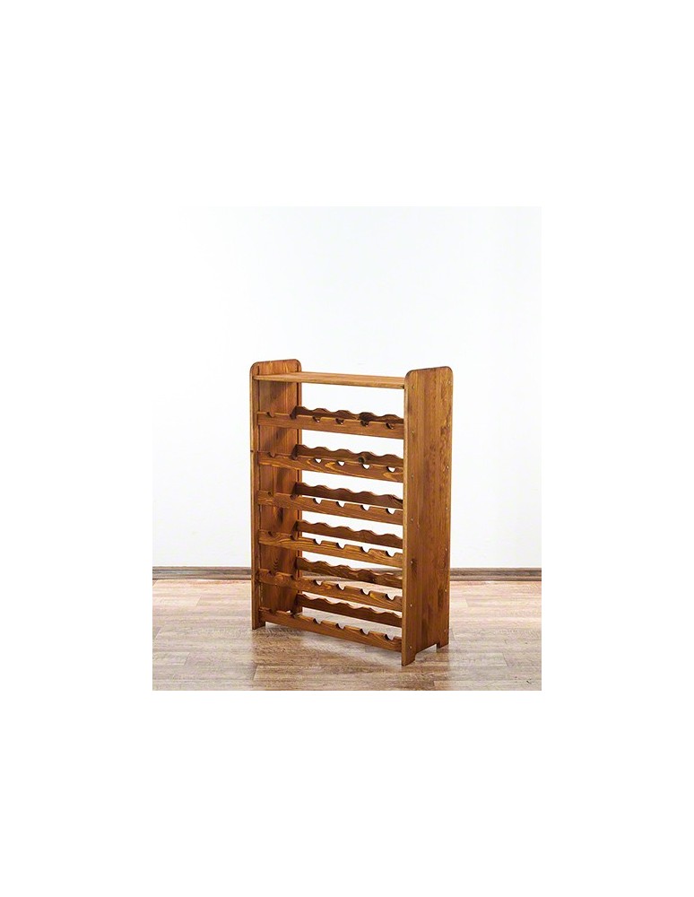 Regały - Drewniany regał na wino z półką - RW31 /na 36 butelek/ Olcha - product b2b.wamar.biz 4