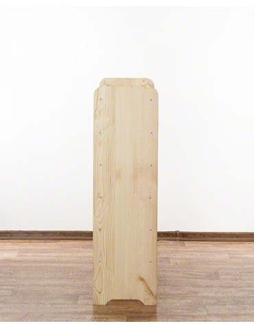 Regały - Drewniany regał na wino - RW31 /na 42 butelki/ Naturalny - product 7